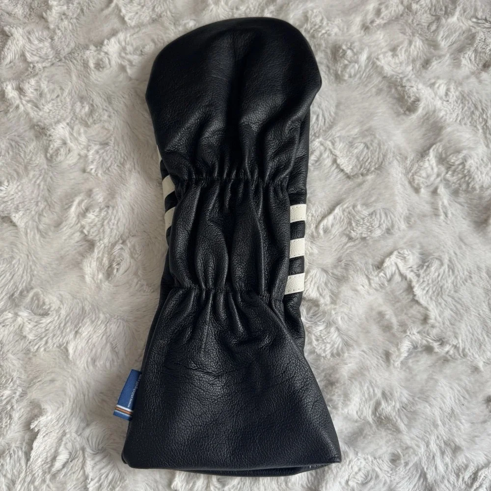 CommonSpirit Flight For Life Black Leather Golf Driver Headcover Colorado